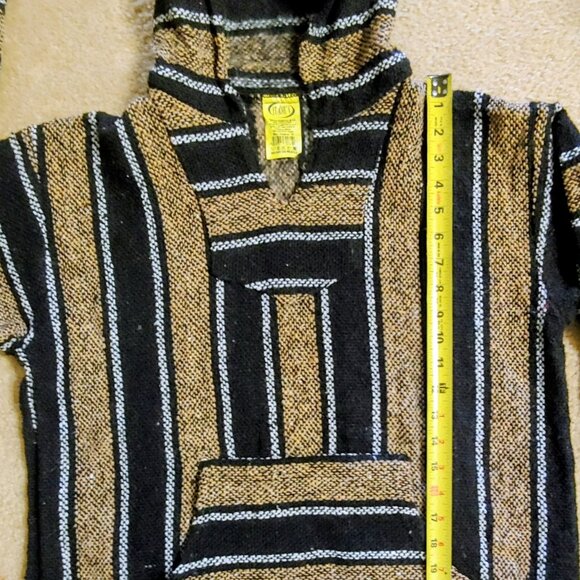 Authentic Striped Baja Pullover Hoodie - Picture 2 of 4